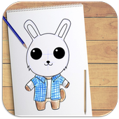 How to Draw Cute Kawaii icon