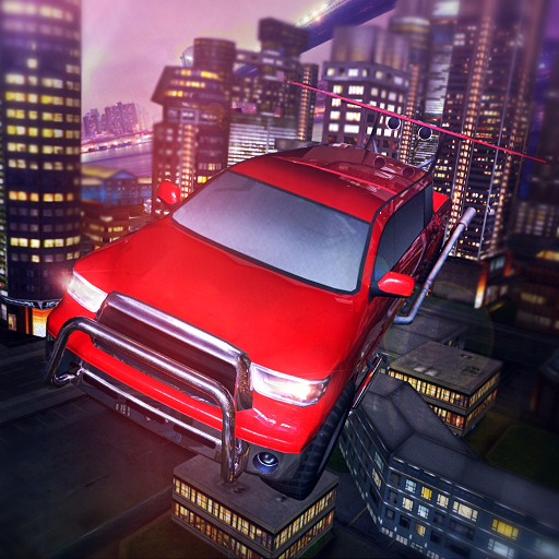 Flying Limo Car Sims 2020 иконка