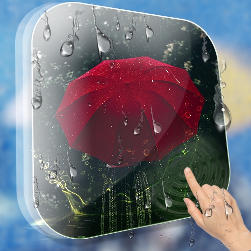 Rain LWP Magic Touch icon