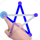 One Line Drawing Puzzle icon