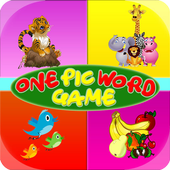 One Pic One Word Kids Game 2019 icon
