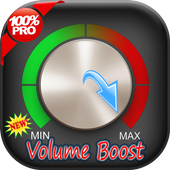 تضخيم الصوت-Volume Boost أيقونة