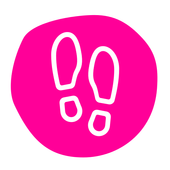 Actify Bewegen stappenteller icon