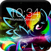 Pony Sketch PIN Screen Lock icon