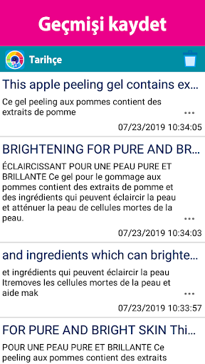 Çeviri - Kamera ile doğrudan çevirin screenshot 5