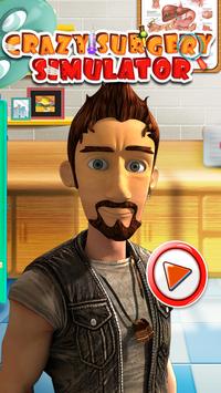 미친 박사는 수술 시뮬레이터 3D screenshot 1
