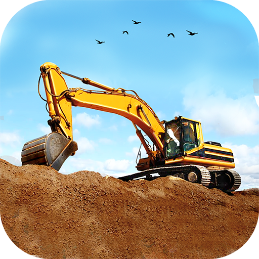 Excavator Construction Machine icon