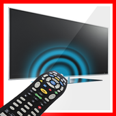 Universal tv remote control 1 icon