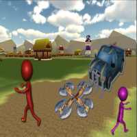 Hunting Car - Offline Car Fighting Games 2020