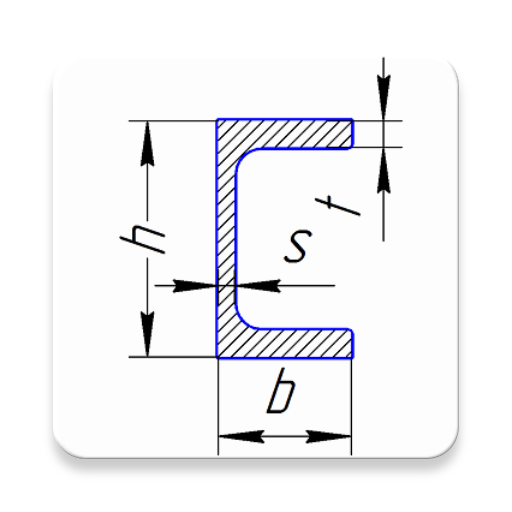 Rolled metal weight calculator icon