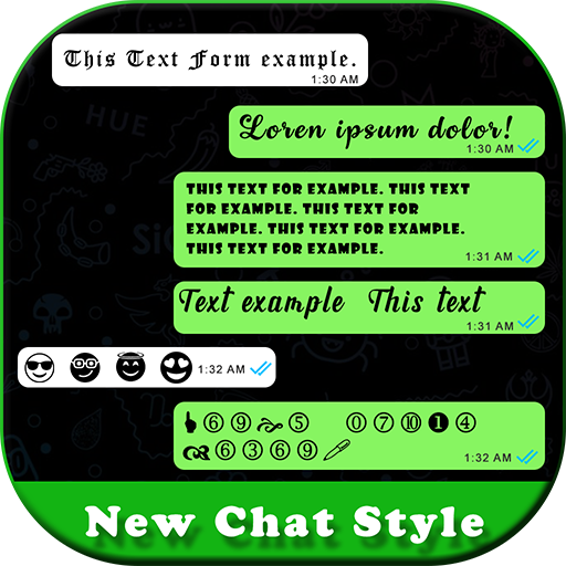 New chat style for whatsApp icon