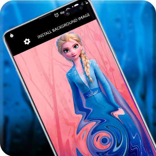 Elsa Frozen Princess Queen Live Wallpaper icon