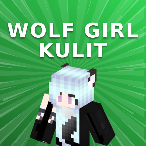 ikon Serigala Gadis Kulit untuk Minecraft