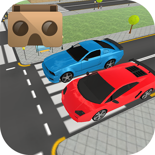 VR Real Traffic Road Crossy icon