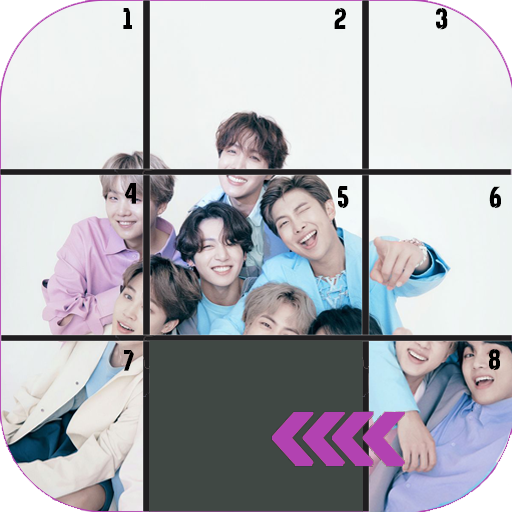 BTS Slide Puzzle Game icon
