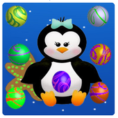 Penguin Sea Jelly Bubble icon