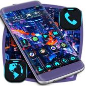 Dark City Launcher Theme icon