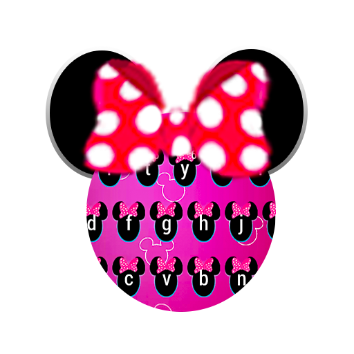 Keyboard mouse cartoon icon