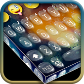 3D Water Drop Keyboard Theme icon