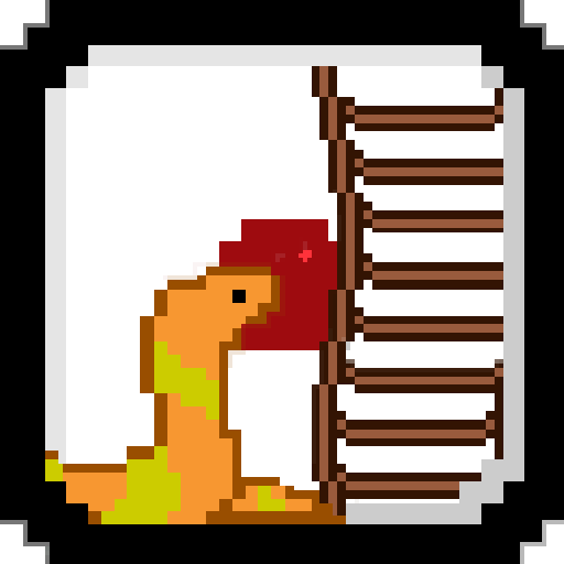 Pixel Snakes &amp; Ladders - Two Player Board Game icon