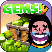 Gems for clash royal sumilator icon