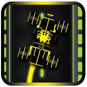 Neon Car Racing Highway icon
