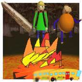 Education and Learning In Horror School Fire Camp icon