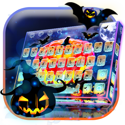 Halloweenowy dyniowy temat icon