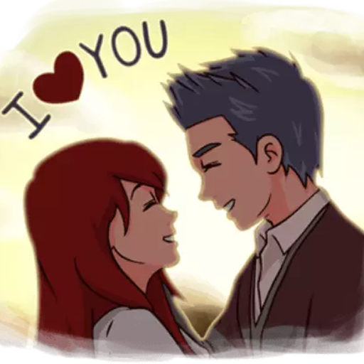Romantic Stickers for whatsapp icon