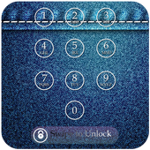 Jeans Keypad Screen Lock icon