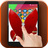 قفل الشاشة ـ افتح قلبي أيقونة