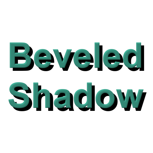 New HD Beveled Shadow Icon Pack Theme - Pro icon