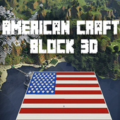 American Craft Build block Exploration 3D icon