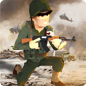 WW2 Military Commando Survival Hero: War Games icon