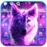 Tema di Galaxy Neon Wolf