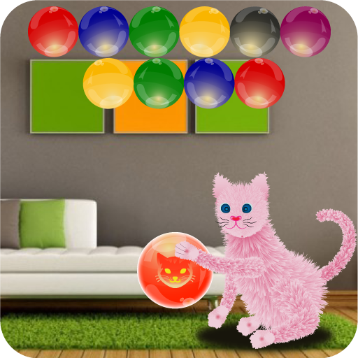 Kitty Bubble Shooter 2018 icon