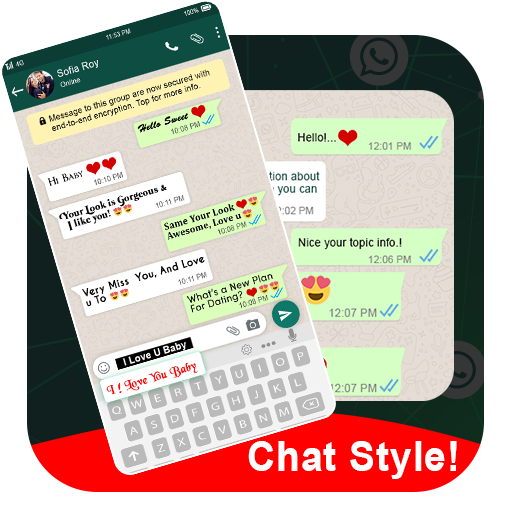 Chat Style For Whatsapp : Stylish Font 2021 icon