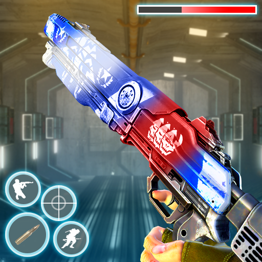 робот стрельба FPS счетчик война Террористы иконка