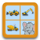 Jeu memory - le chantier icon