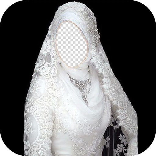 Hijab Wedding Photo Frames icon
