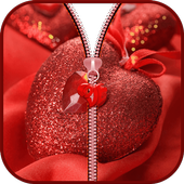 Heart Zipper Lock icon