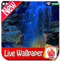 Magic Blue Fall Live Wallpaper Magic waterfall on 9Apps