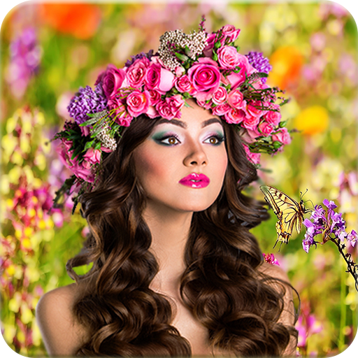 Flower Crown Photo Editor icon