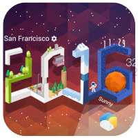 3D Illusion Weekly Weather wid