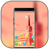 Theme for Palm new tech wallpaper иконка