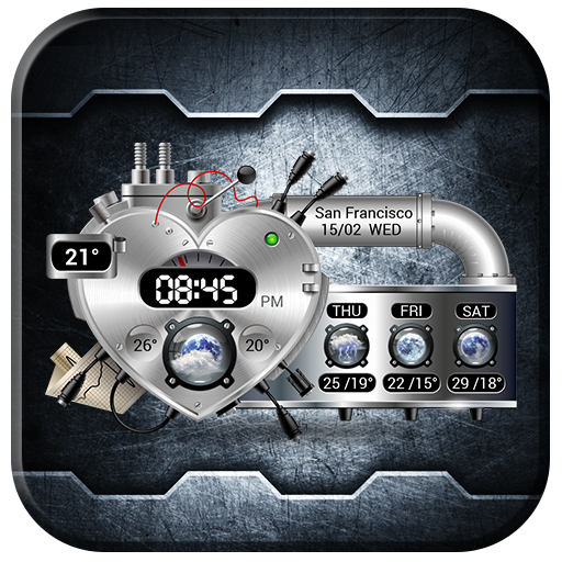 Sense Flip clock weather forecast icon