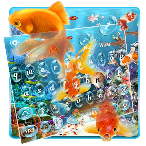 3D Aquarium Koi Fish Keyboard icon