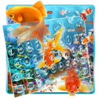 3D Aquarium Koi Fish Keyboard