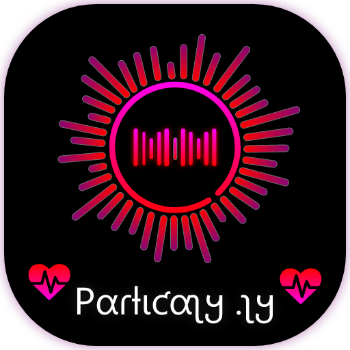 Particaly.ly : Video Status Maker - Music Bit icon