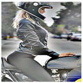 Motorbike Racing Girl icon